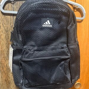 Adidas Black Mesh Backpack